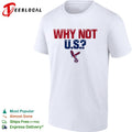 Why not US eagle soccer shirt Unisex