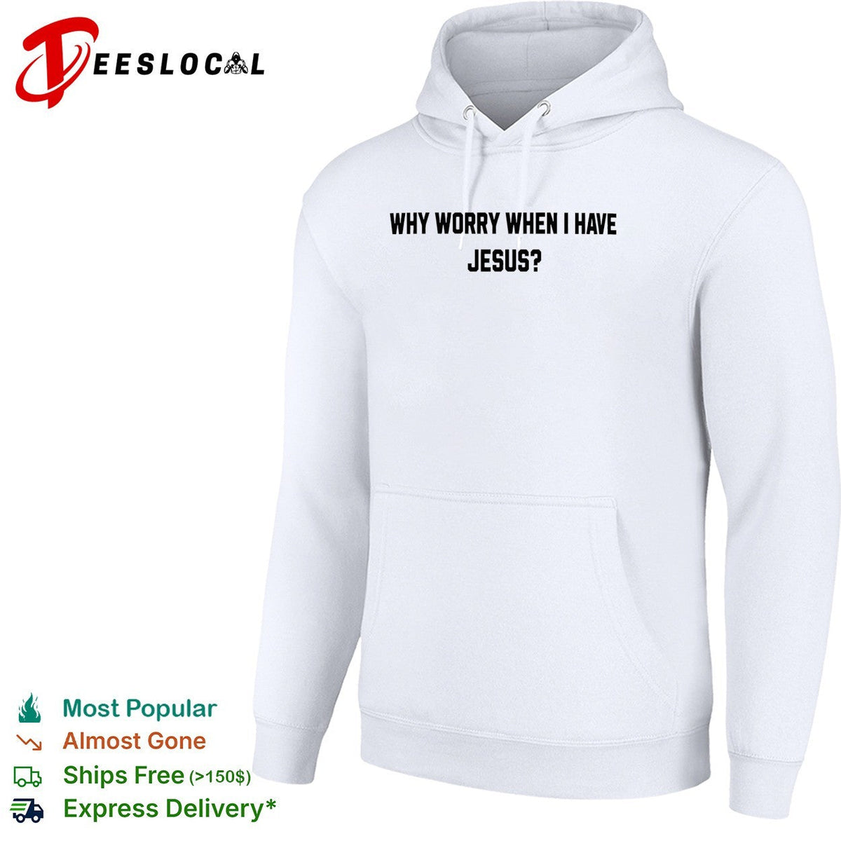 Why worry when I have Jesus question shirt Unisex