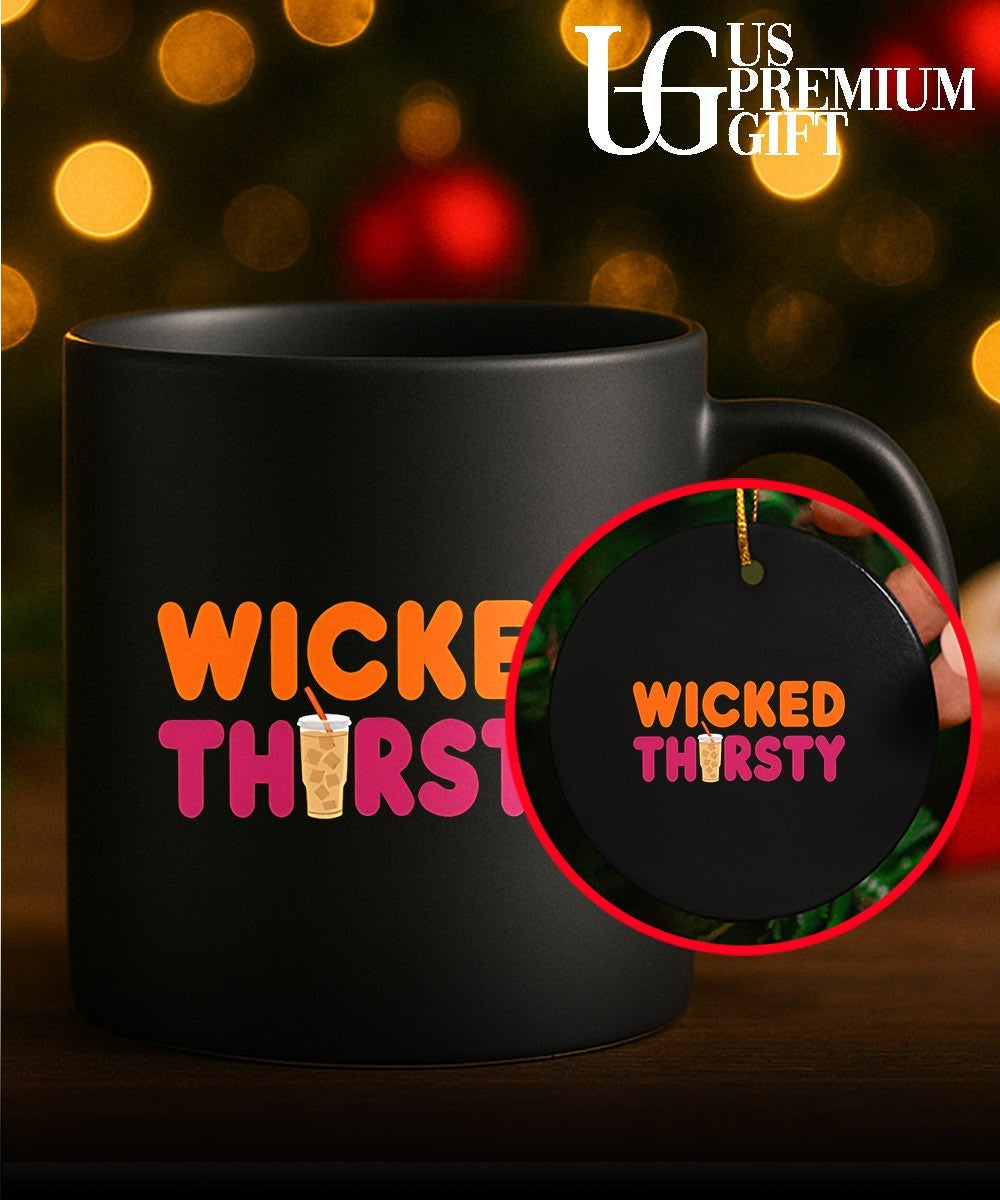Wicked Thirsty Iced Coffee shirt Unisex