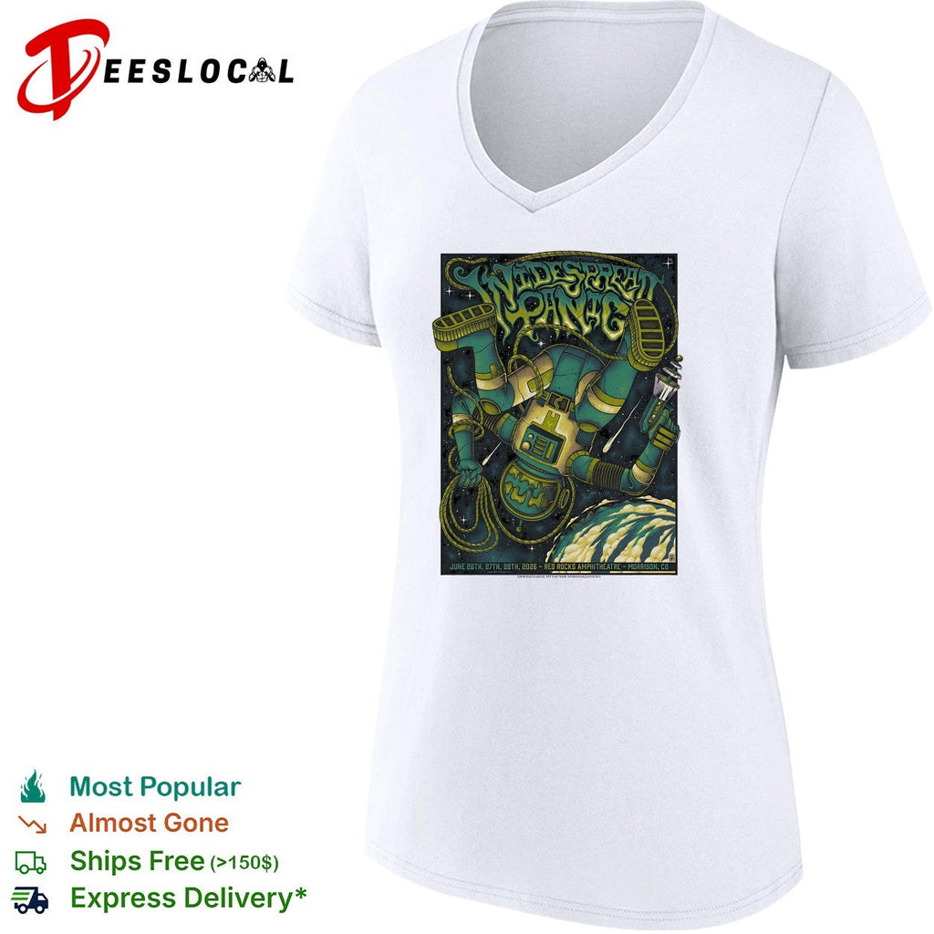 Widespread Panic concert poster shirt Unisex