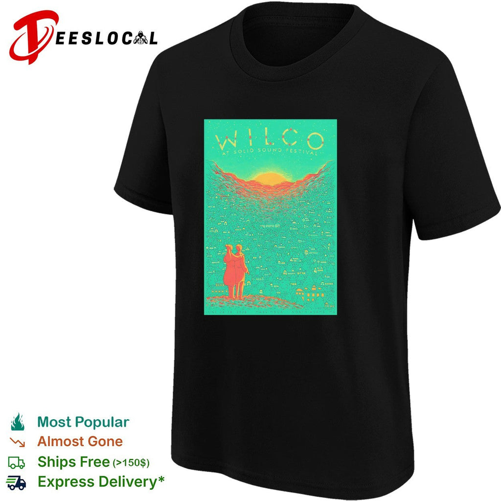 Wilco Solid Sound Festival In North Adams MA June 26 8 2026 poster shirt Unisex