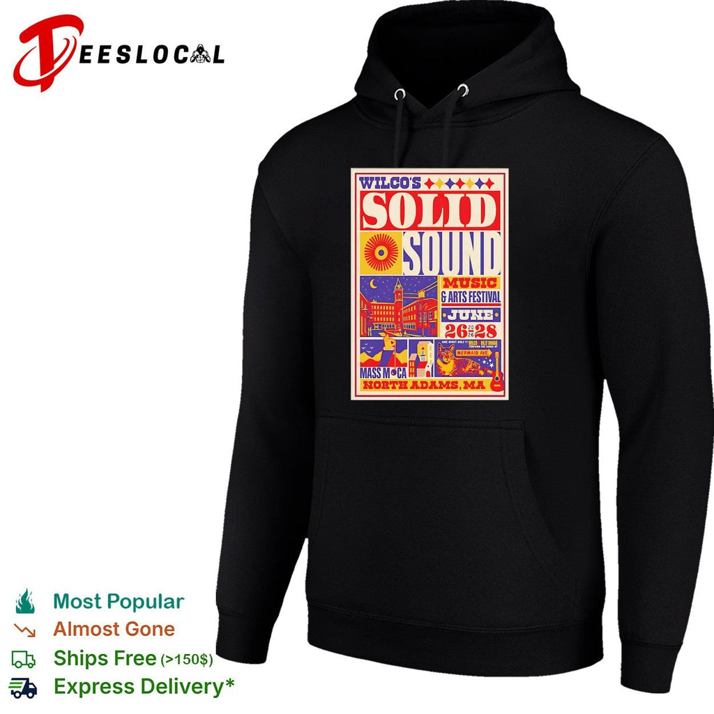 Wilco Solid Sound Festival June 26 28 2026 Poster shirt Unisex