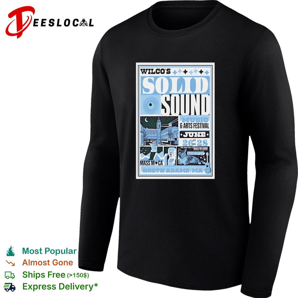 Wilco Solid Sound festival 2026 poster shirt Unisex