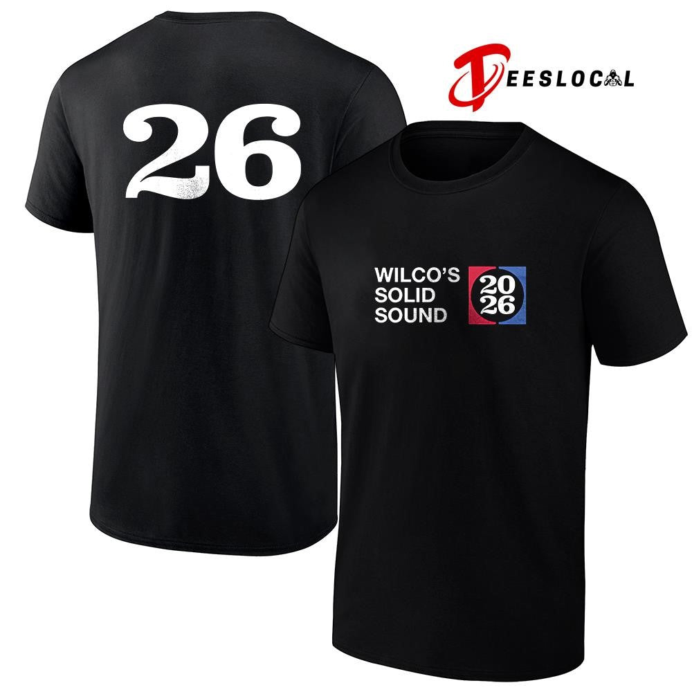 Wilco’s Solid Sound 2026 logo shirt Unisex