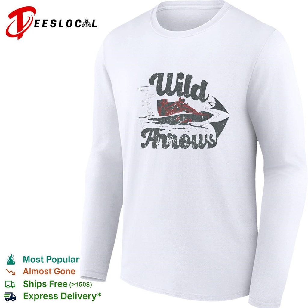 Wild Arrows speedboat racing vintage retro art shirt Unisex