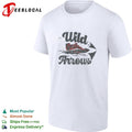 Wild Arrows speedboat racing vintage retro art shirt Unisex