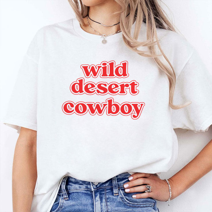 Wild Desert Cowboy T Shirt Unisex
