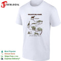 Wildlife Field Guide Harambe Wildlife Reserve Okapi Hippo Crocodile Elephant shirt Unisex
