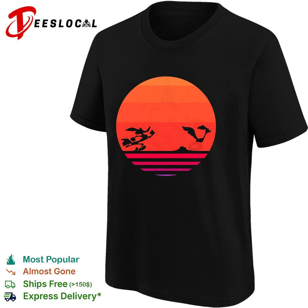 Wile E Coyote and Road Runner shirt Unisex