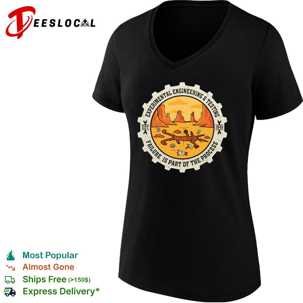 Wile E Coyote failure is part of the process est 1949 shirt Unisex