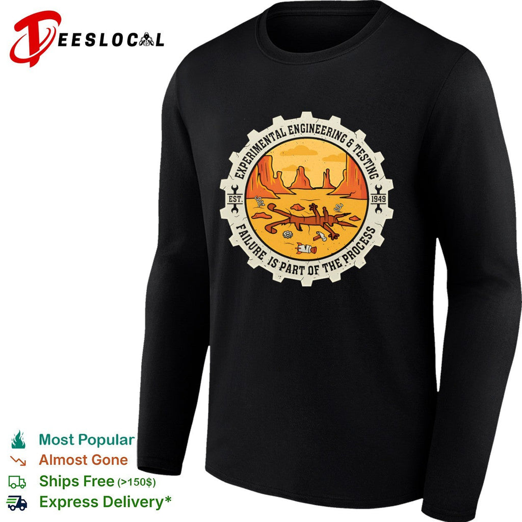 Wile E Coyote failure is part of the process est 1949 shirt Unisex