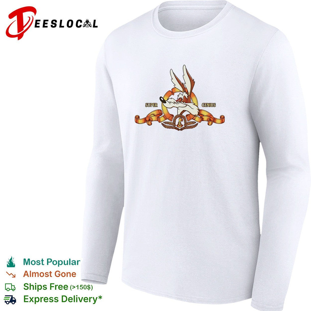 Wile E Coyote super genius shirt Unisex