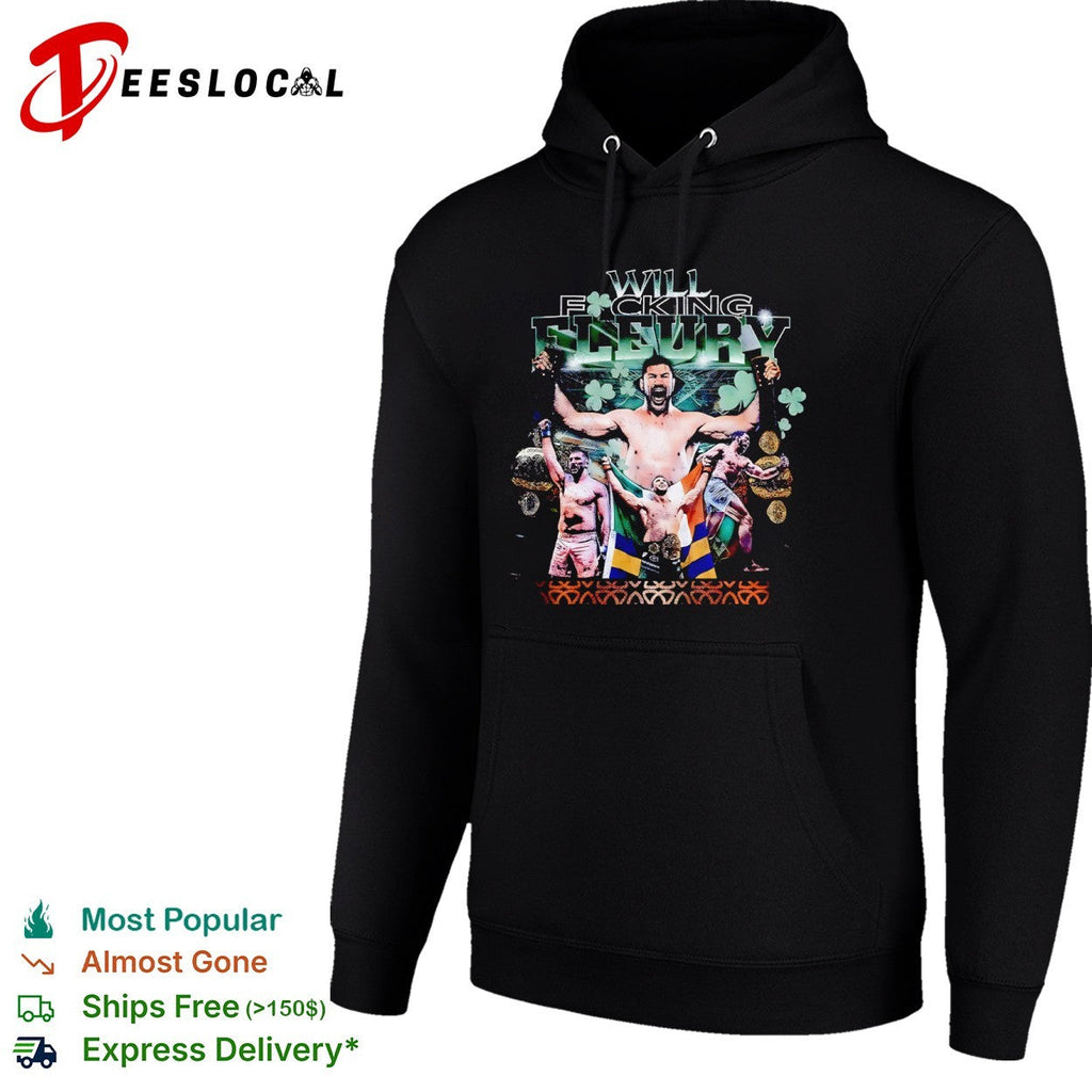 Will Fucking Fleury Oktagon MMA Fighter Professional Martial shirt Unisex