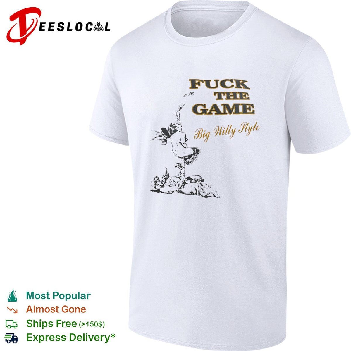 Will Smith Big Willy Style Fuck the Game shirt Unisex