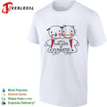 Will explode if separated cute dog and cat pairing print on a high quality shirt Unisex