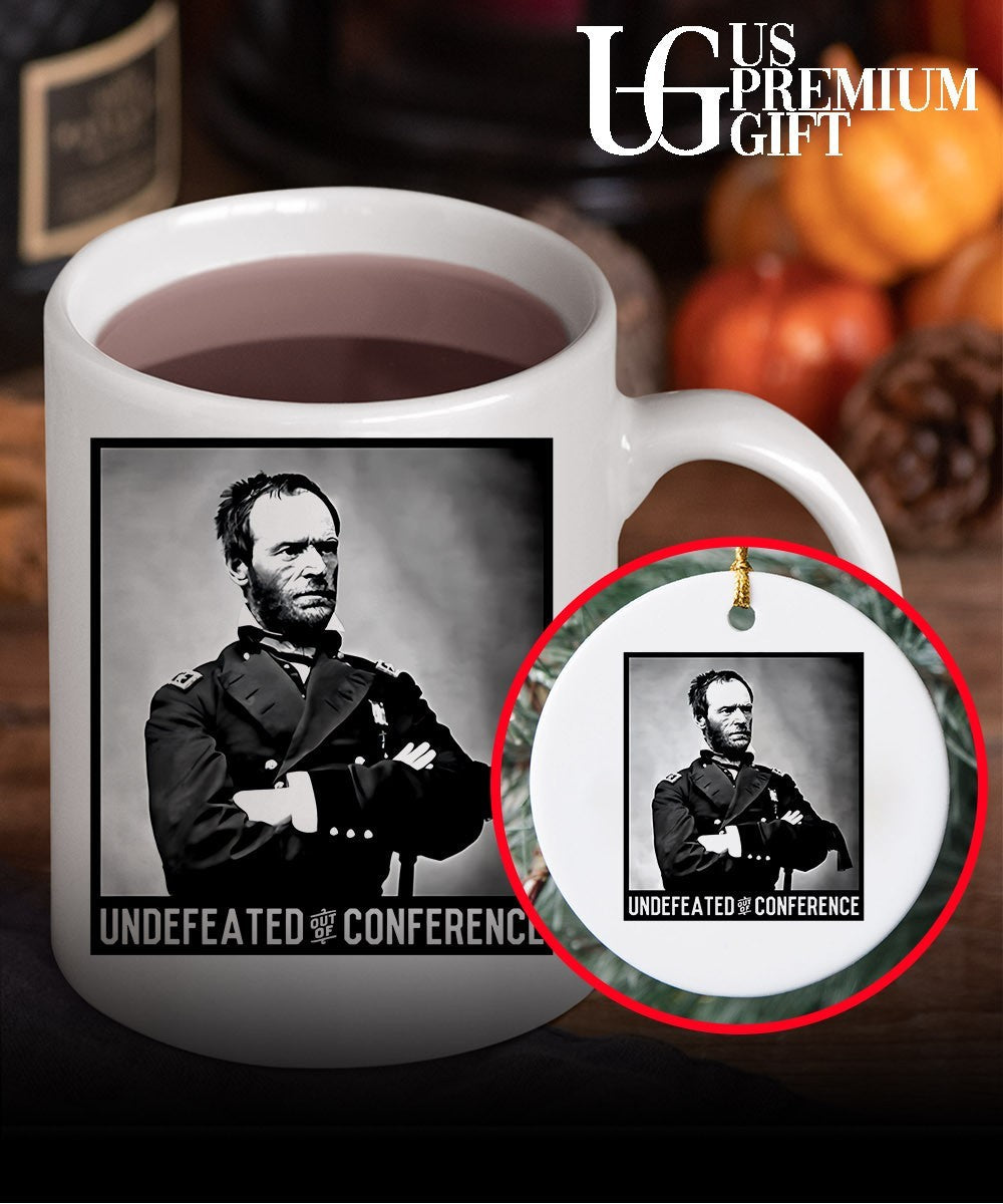 William Tecumseh Sherman American Civil War General undefeated out of conference shirt Unisex