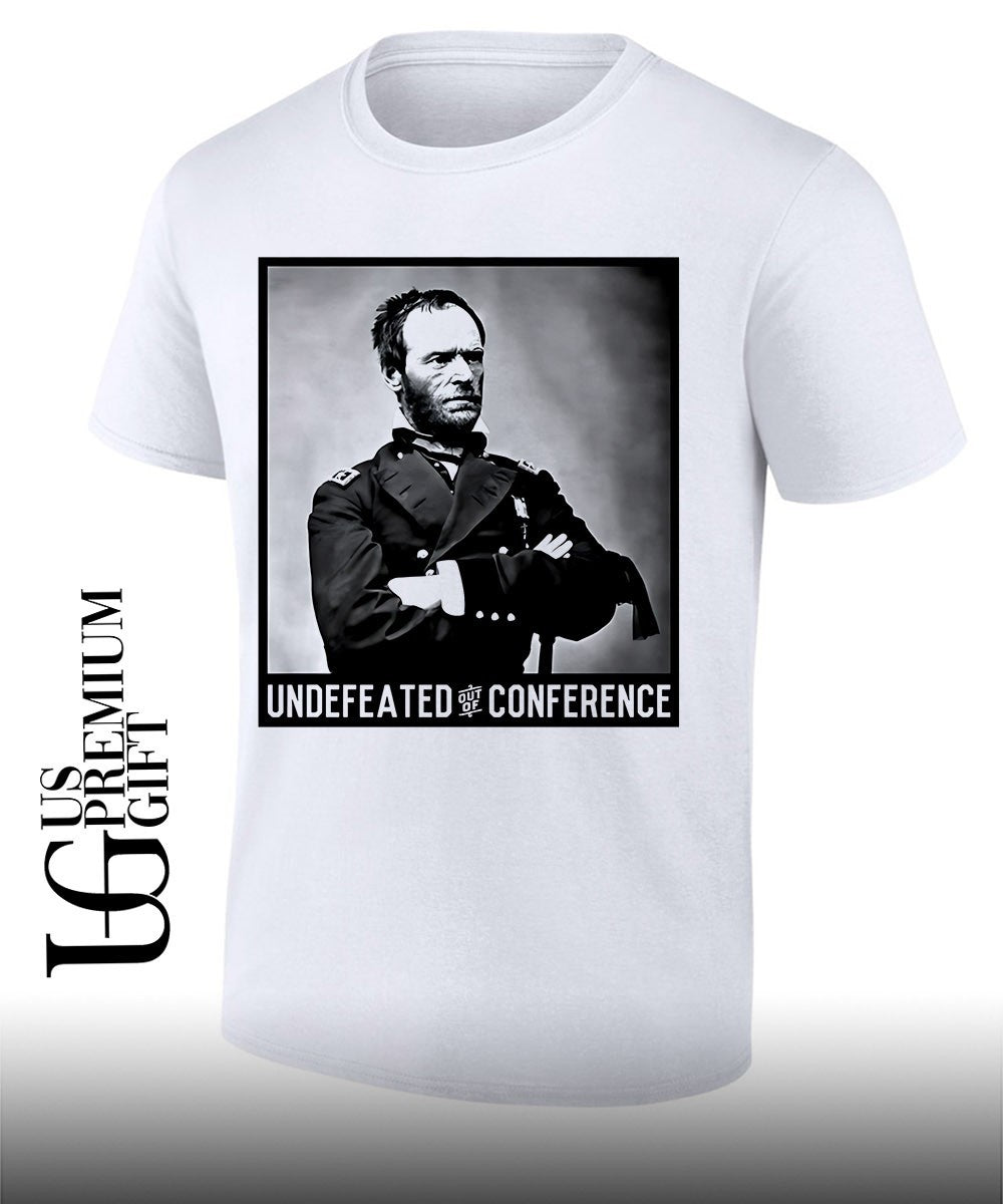 William Tecumseh Sherman American Civil War General undefeated out of conference shirt Unisex