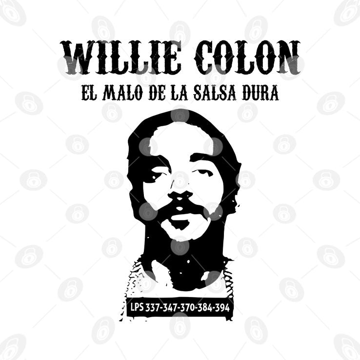 Willie Colon El Malo De La Salsa Dura Shirt Unisex