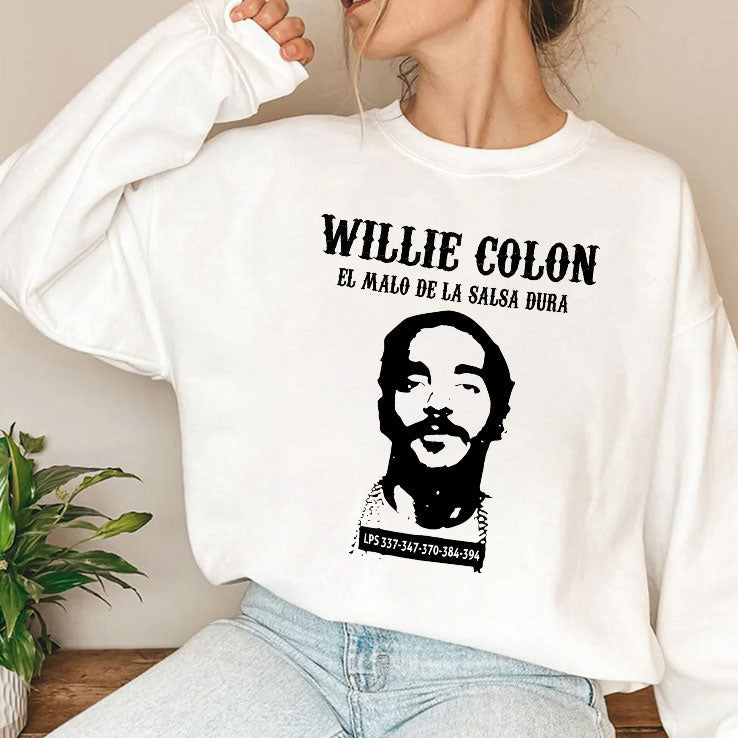 Willie Colon El Malo De La Salsa Dura Shirt Unisex