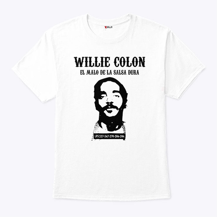 Willie Colon El Malo De La Salsa Dura Shirt Unisex