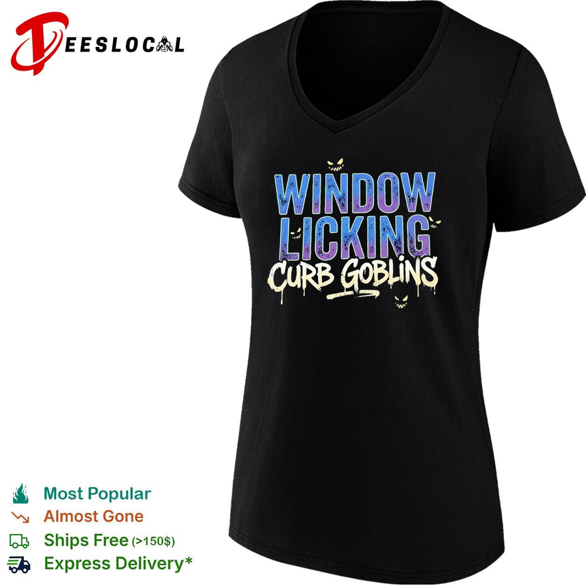 Window Licking Curb Goblins shirt Unisex