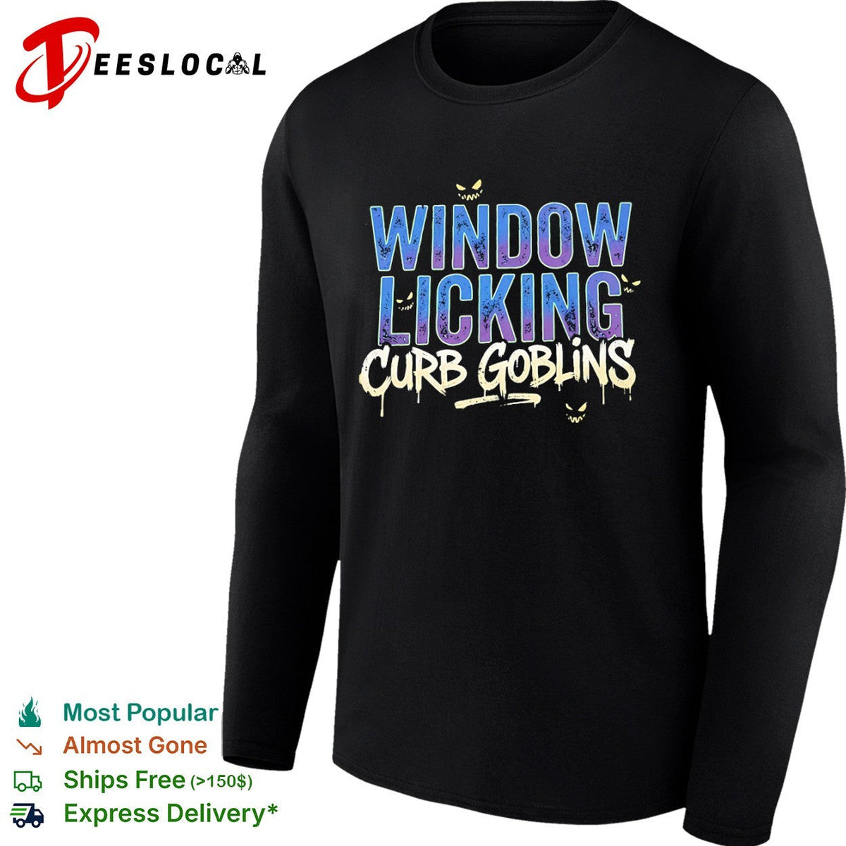 Window Licking Curb Goblins shirt Unisex