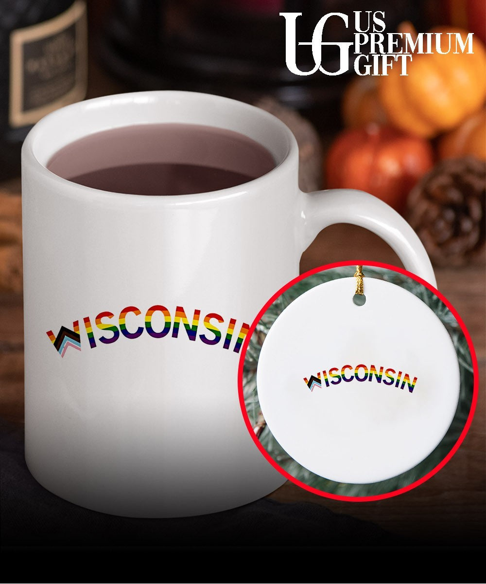 Wisconsin Pride Month 2026 LGBTQ rainbow shirt Unisex
