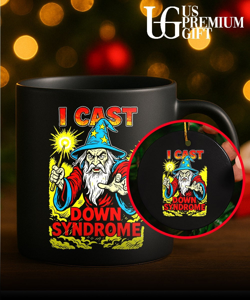Wizard Fantasy Role Playing Game I Cast Down Syndrome shirt Unisex