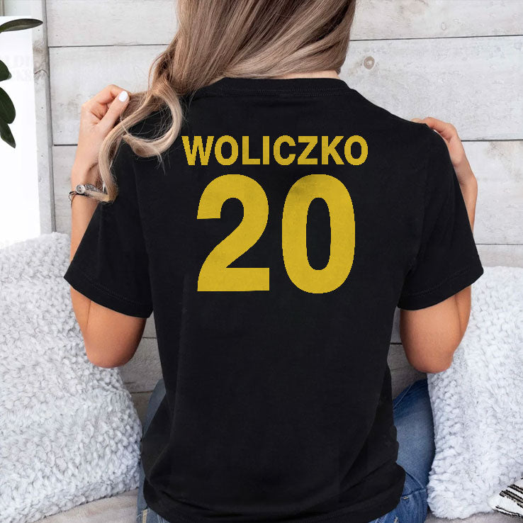 Woliczko Hard To Say Harder To Guard T Shirt Unisex