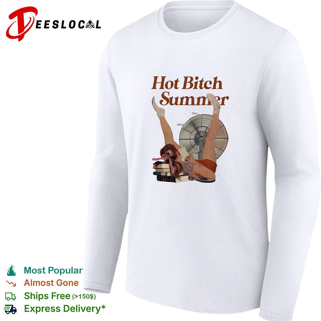 Woman handstand by fan hot bitch summer shirt Unisex