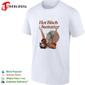 Woman handstand by fan hot bitch summer shirt Unisex