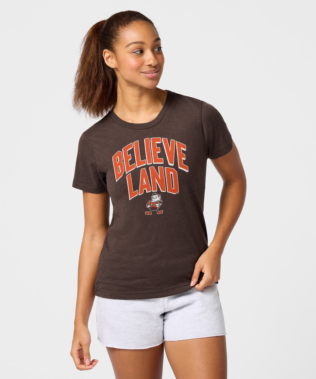 Women's Believeland Cleveland Browns Brownie Unisex