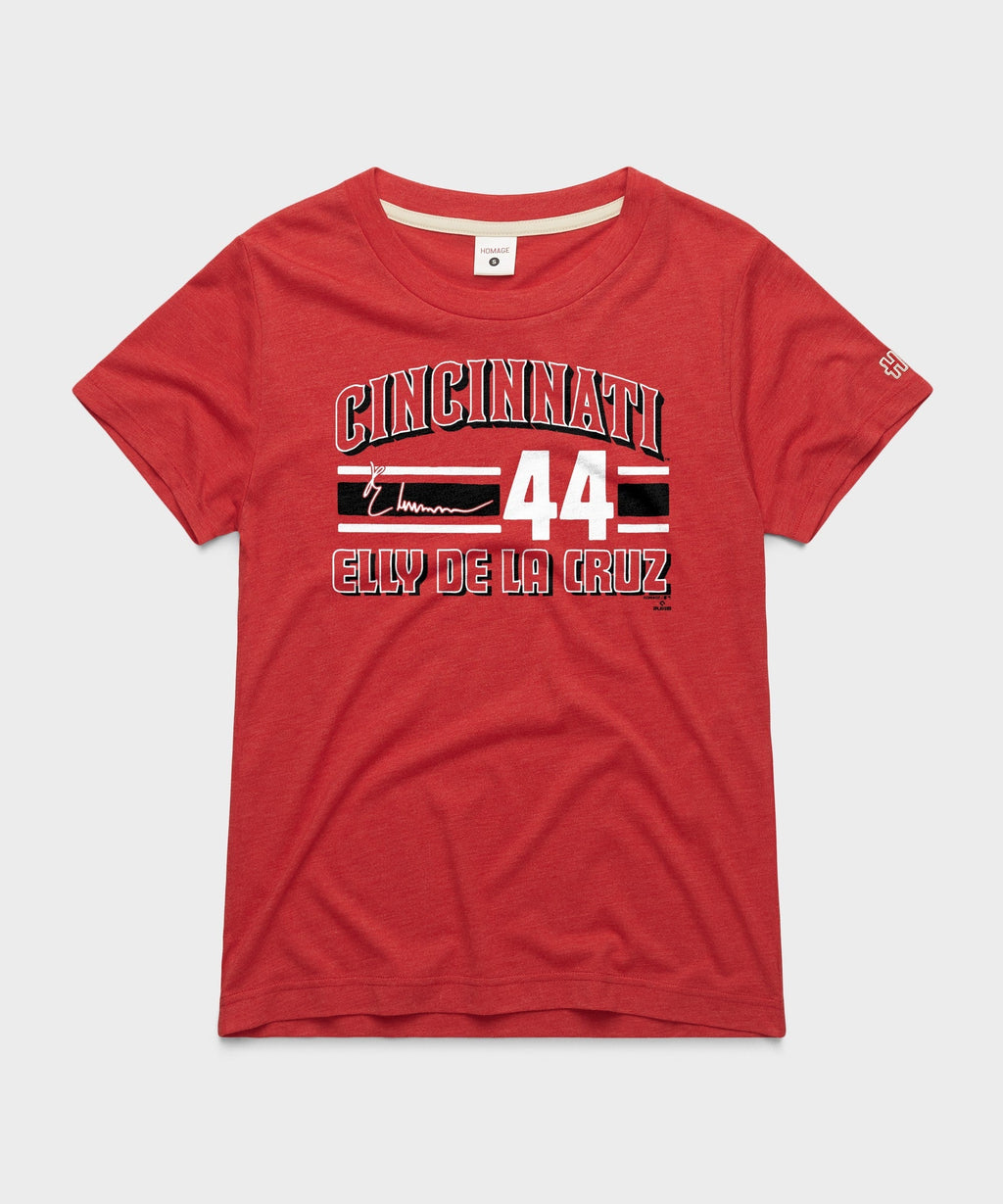 Women's Cincinnati Reds Elly De La Cruz Signature Jersey Unisex