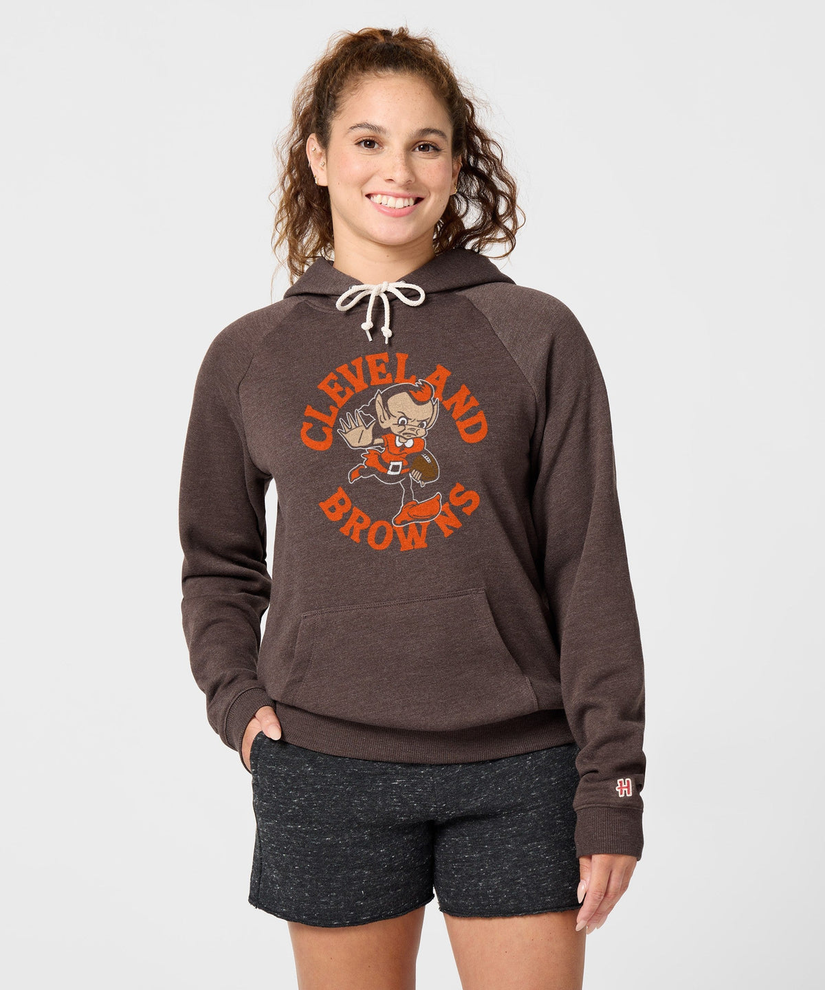 Women's Cleveland Browns Brownie Stiff Arm Unisex
