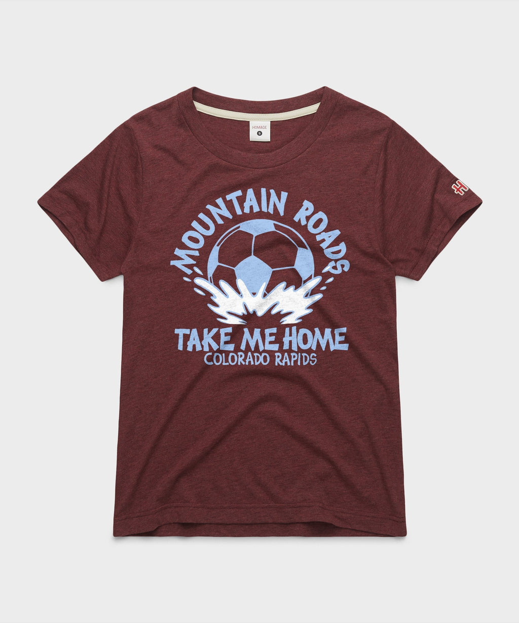 Women's Colorado Rapids Mountain Roads Take Me Home Unisex