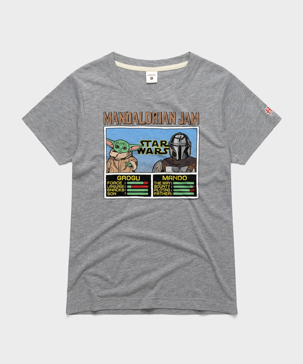 Women's Mandalorian Jam Grogu And Mando Unisex