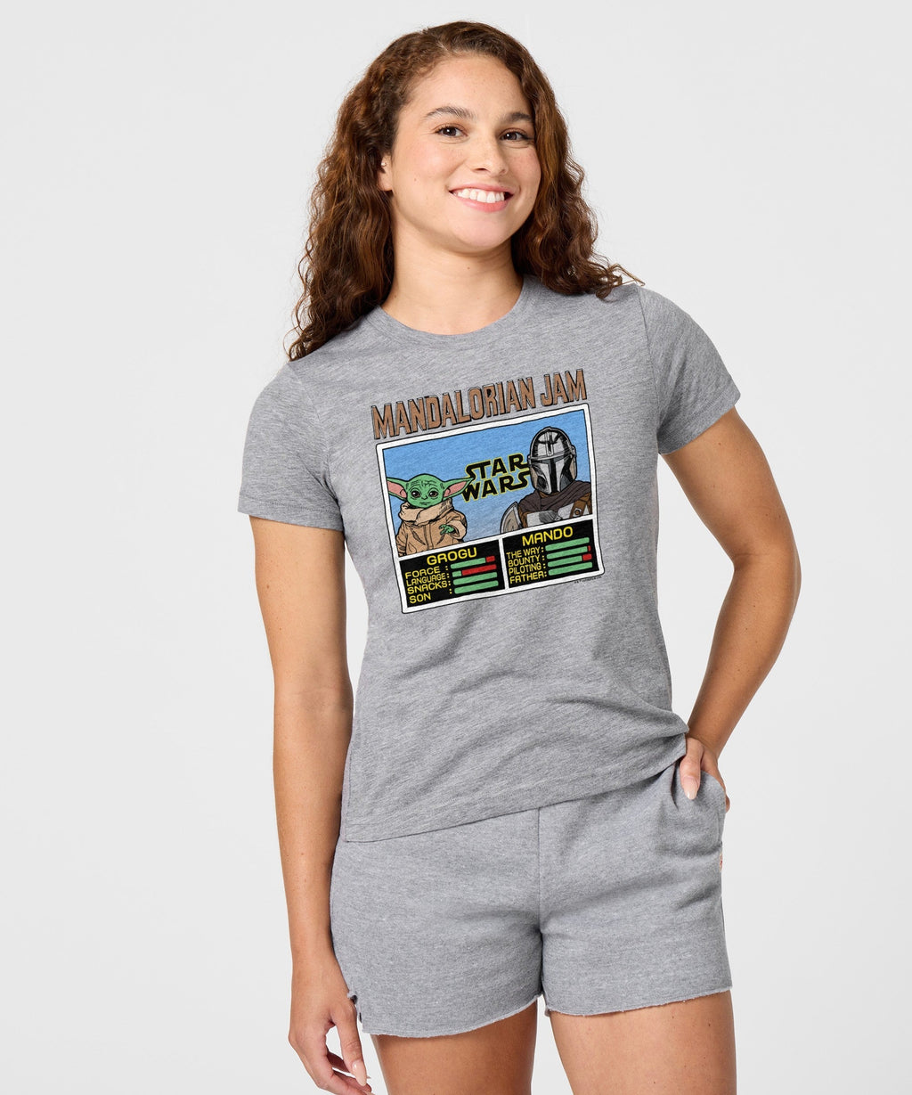 Women's Mandalorian Jam Grogu And Mando Unisex