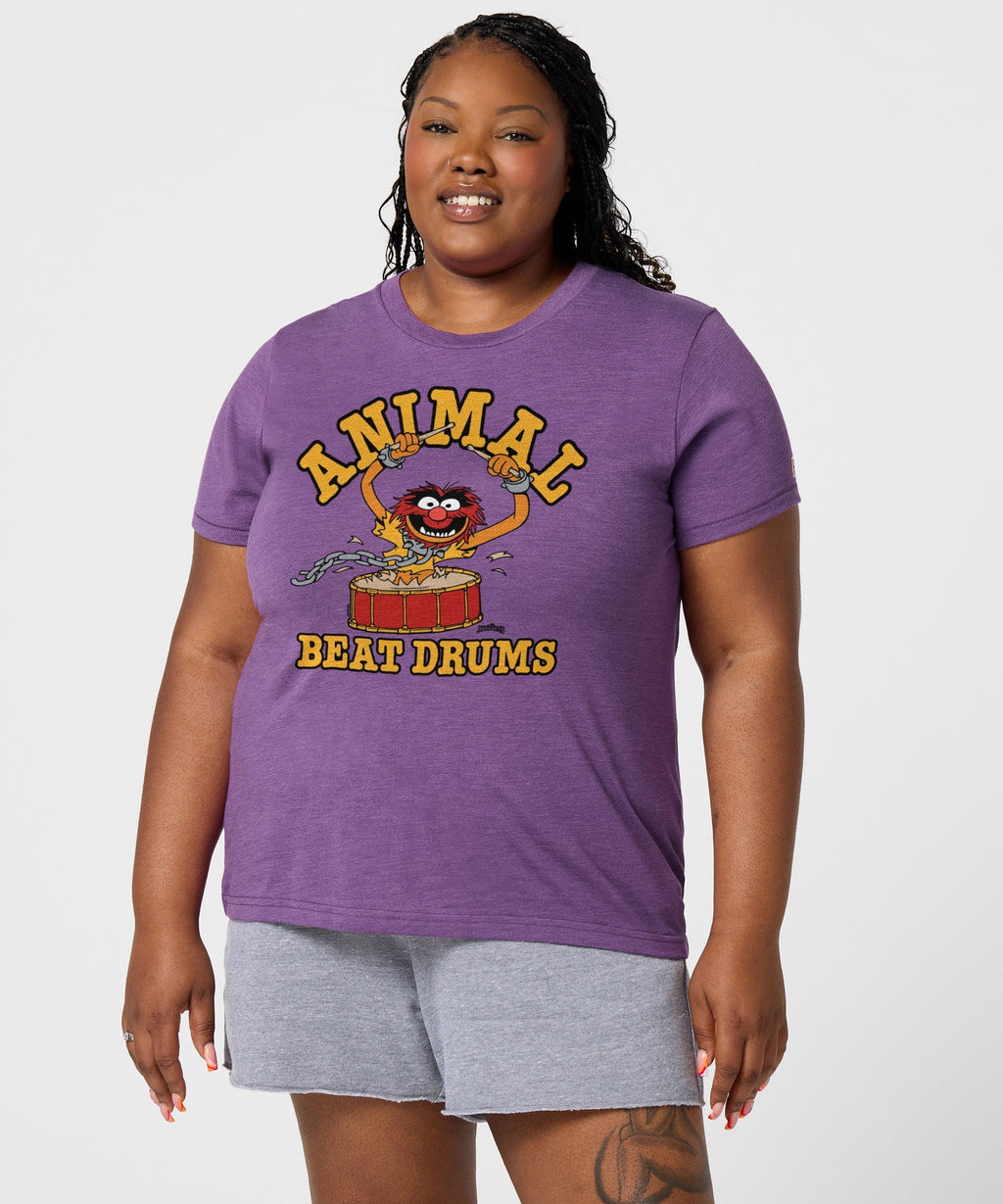 Women's Muppets Animal Beat Drums Unisex