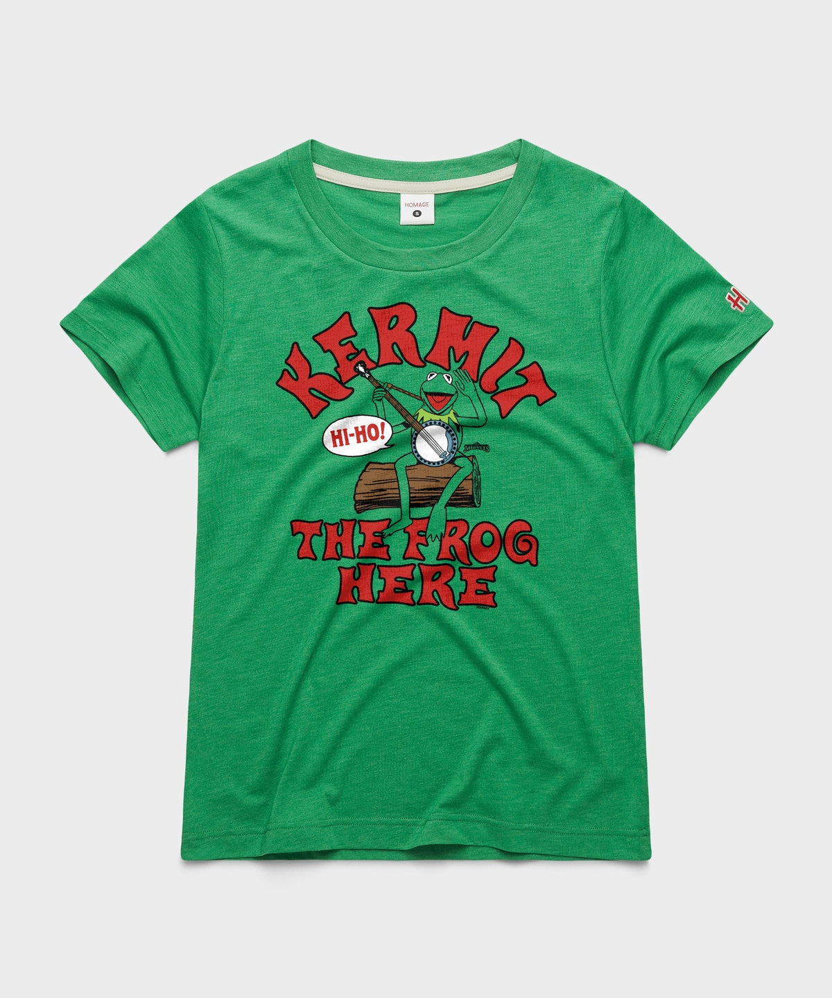 Women's Muppets Kermit The Frog Here Unisex