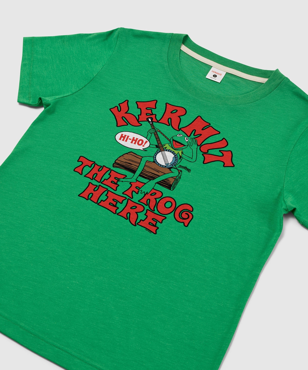 Women's Muppets Kermit The Frog Here Unisex