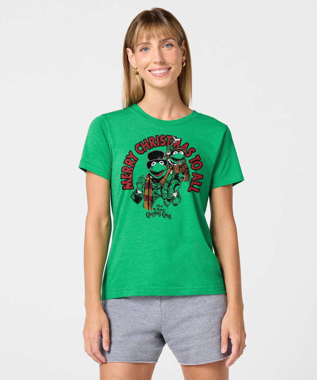 Women's Muppets Merry Christmas To All Unisex