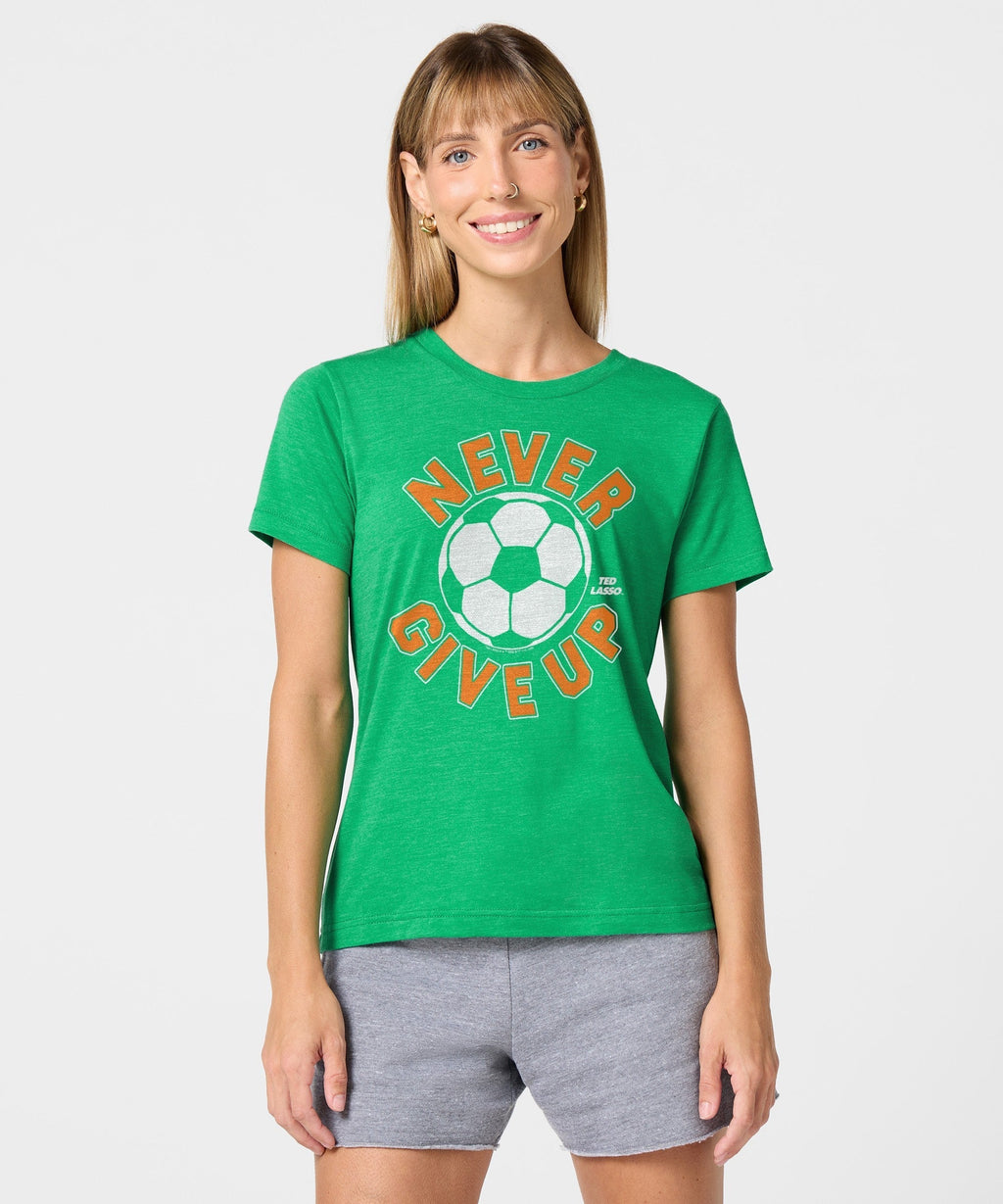 Women's Ted Lasso Never Give Up Unisex