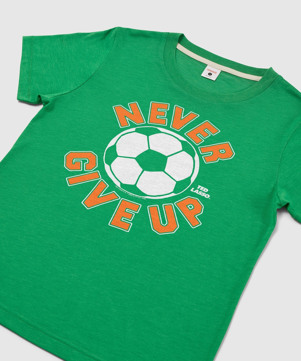 Women's Ted Lasso Never Give Up Unisex