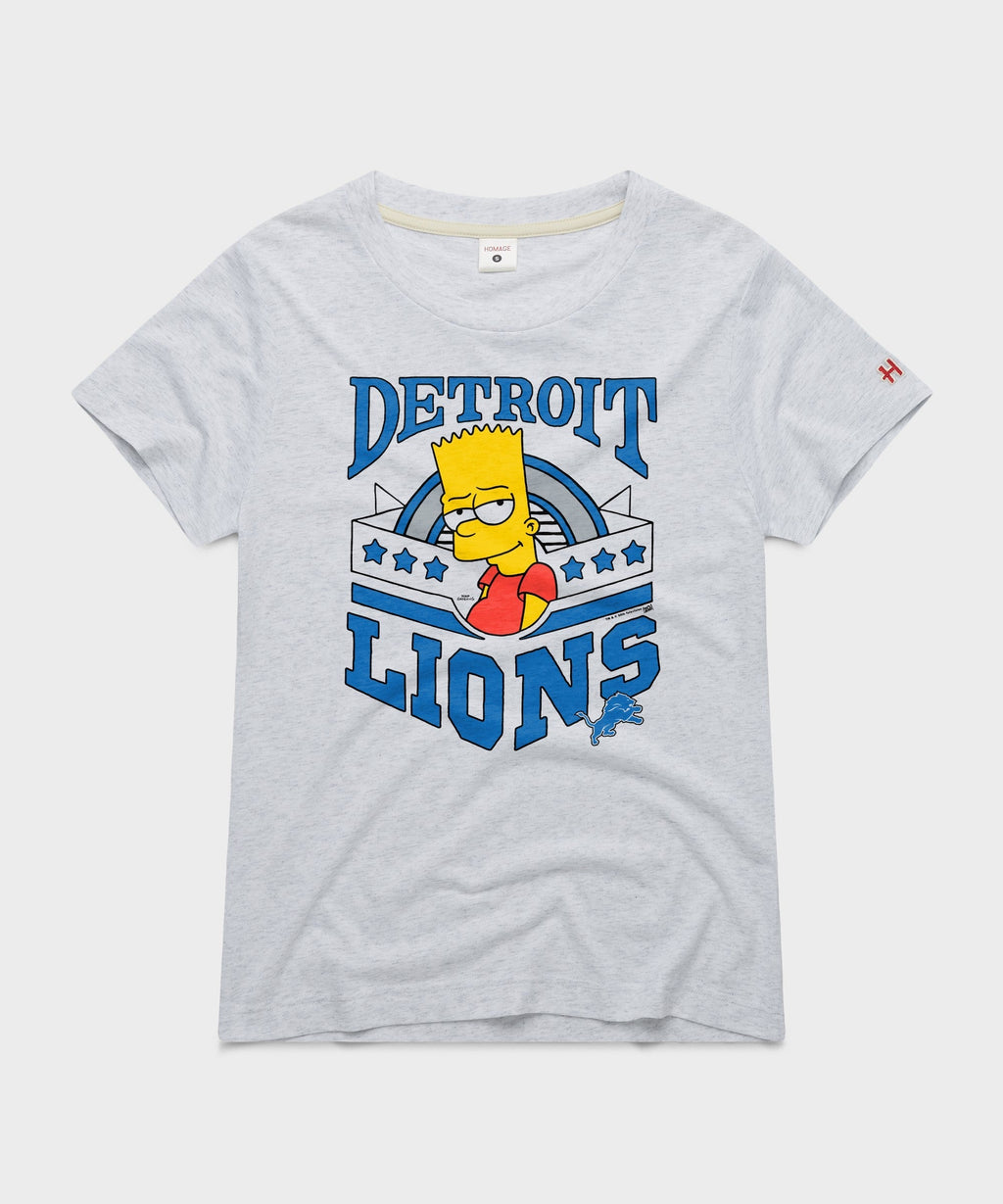 Women's The Simpsons Bart x Detroit Lions Unisex