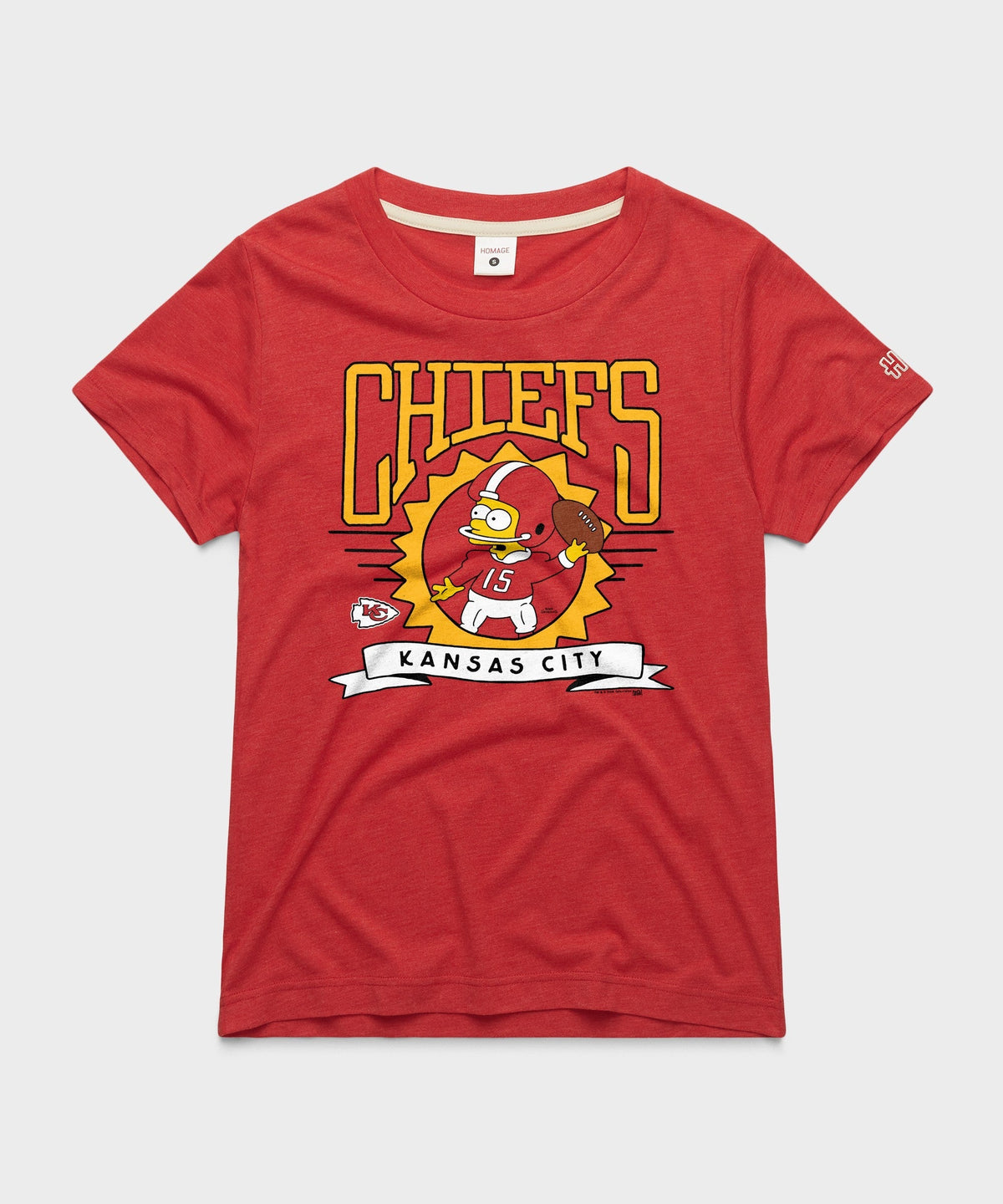 Women's The Simpsons Bart x Kansas City Chiefs Unisex