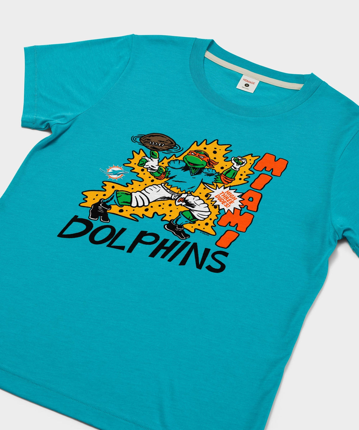 Women's TMNT Michelangelo x Miami Dolphins Unisex