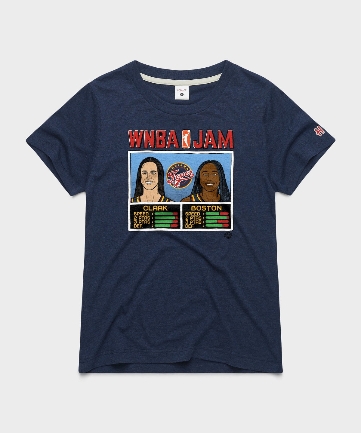 Women's WNBA Jam Fever Clark And Boston Unisex