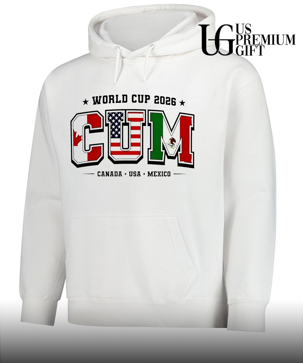 World Cup 2026 CUM Canada USA Mexico shirt Unisex