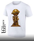 World Cup 2026 Soccer Carrying Globe Statue The World Is Yours shirt Unisex