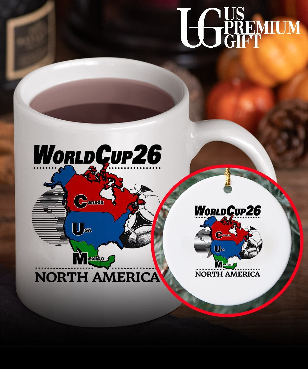 World Cup 26 North America CUM Map shirt Unisex